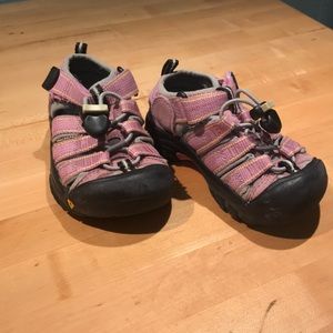Pink Keen shoes